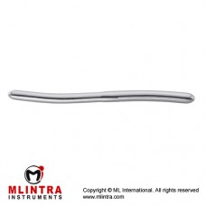 Hegar Uterine Dilator Fig. 13/14 Brass - Chrome Plated, 20 cm - 8" Diameter 13.0 - 14.0 mm Ø